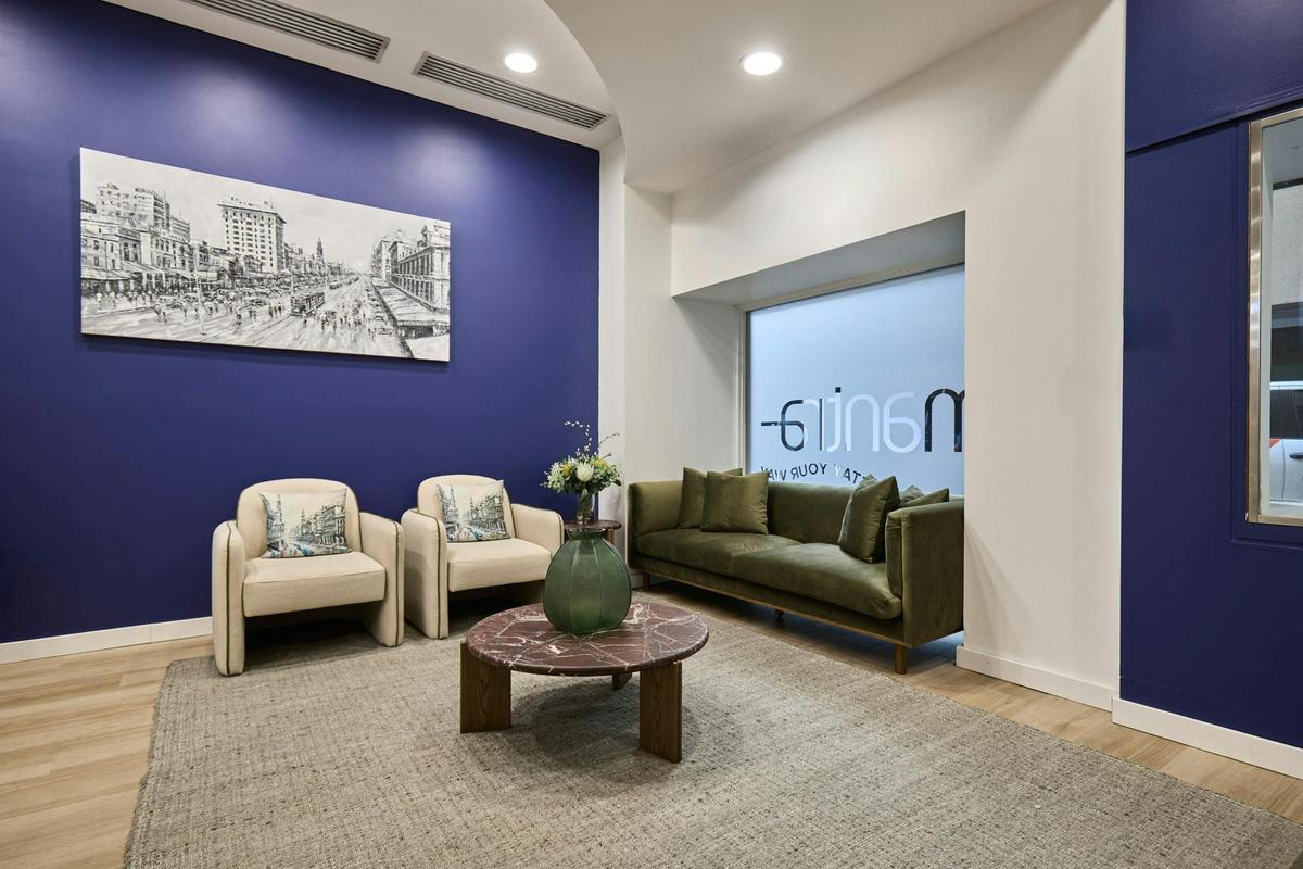 lobby area