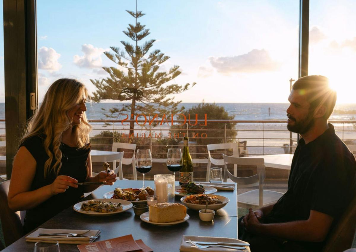 Dining by Glenelg Waterfront