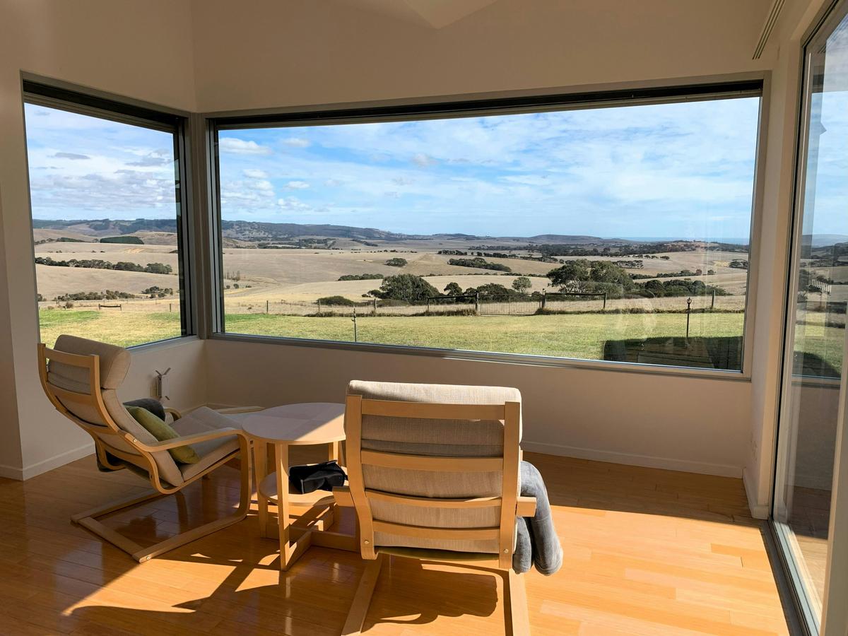 View from accommodation