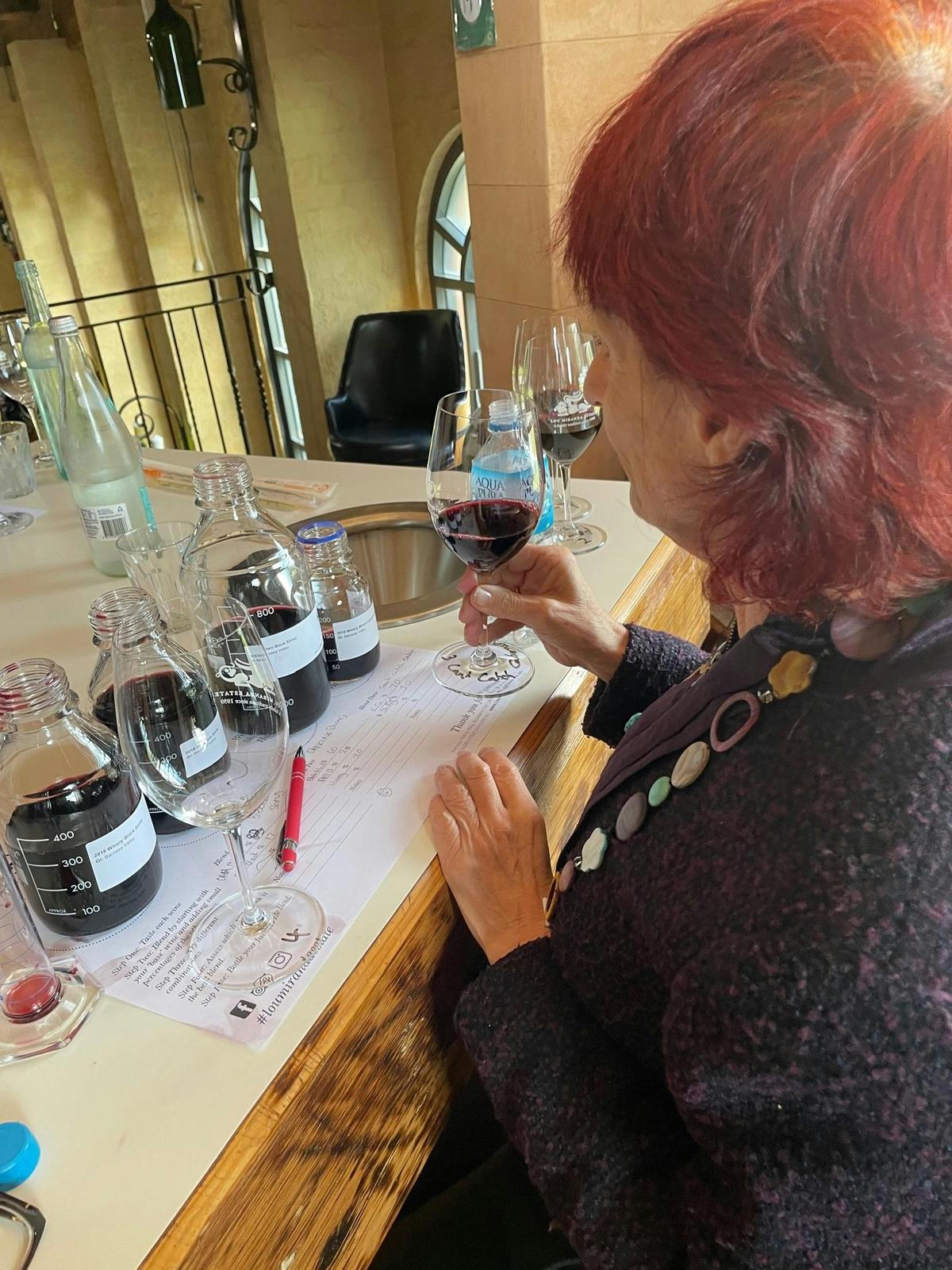 Wine Blending Experience at Lou Miranda Estate