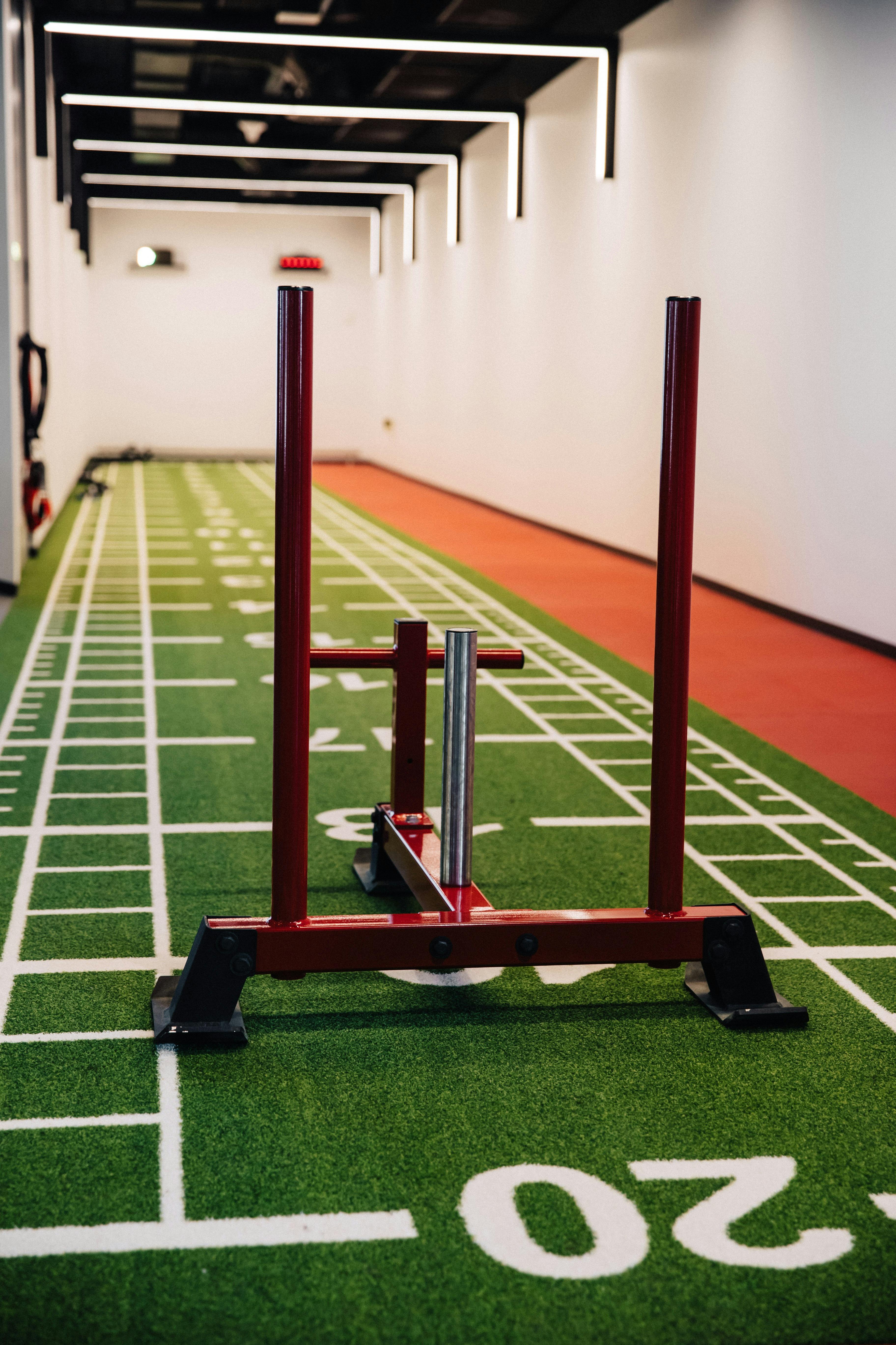 Sprint Track with Timing Gates