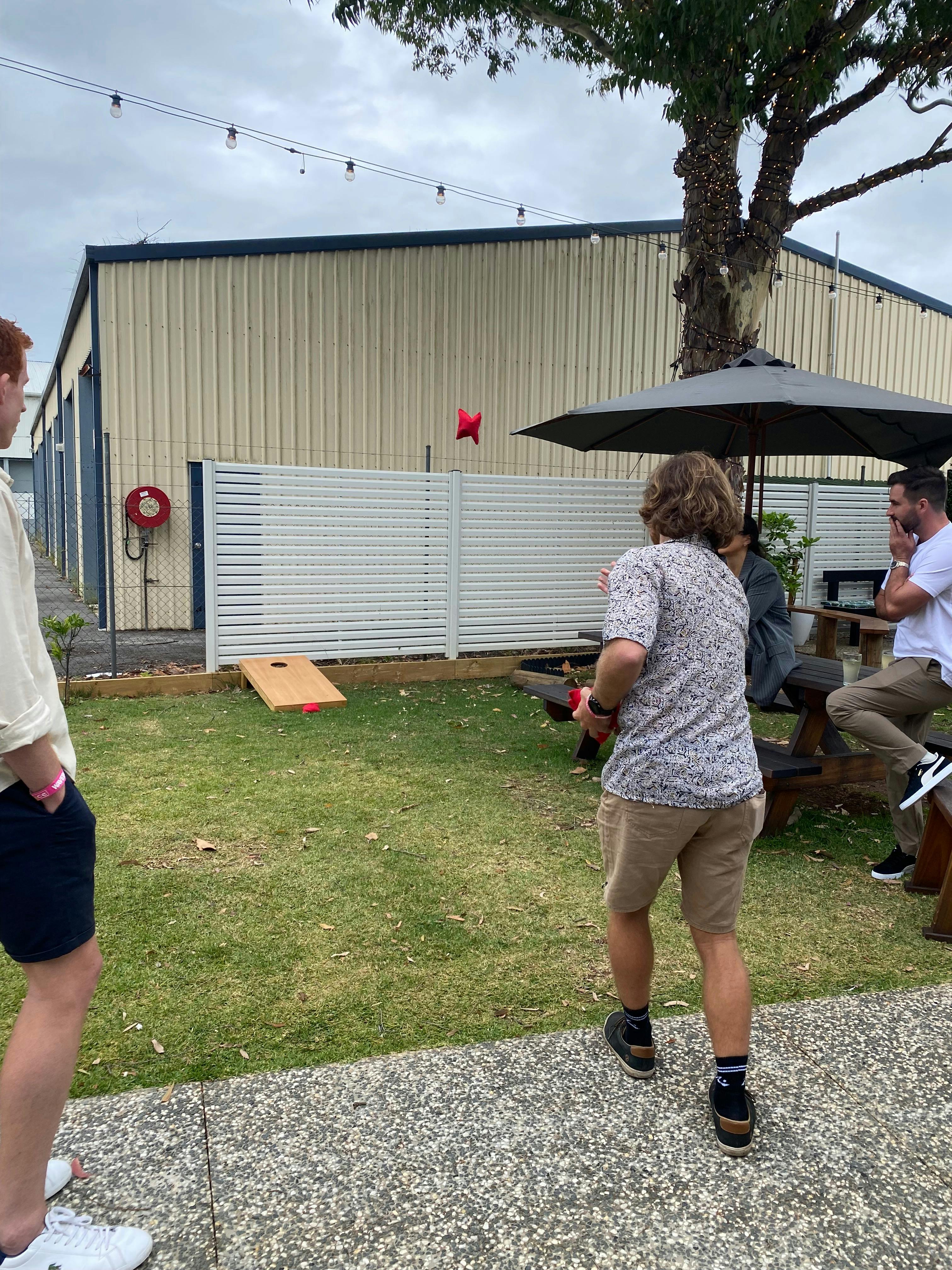 Corn Hole at The Terrace