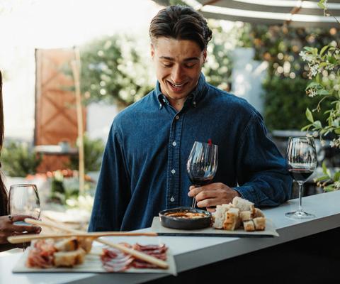 Food and Wine Flight