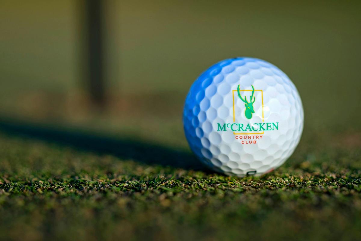 Golf Ball at McCracken Country Club Golf Course