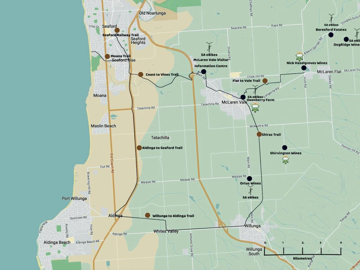 McLaren Vale eBike Tour from Oxenberry Farm - SA eBikes