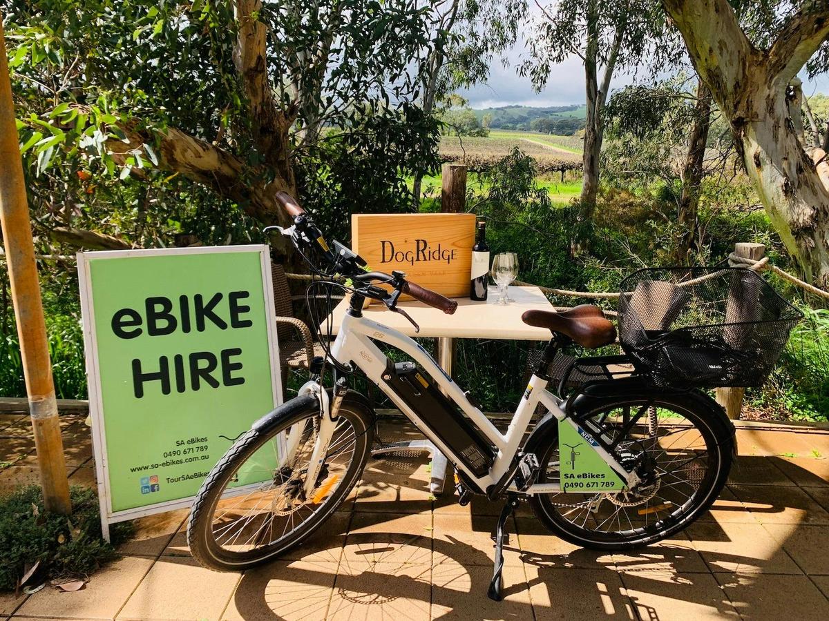 McLaren Vale eBike Tour from DogRidge Wines - SA eBikes