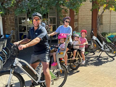 McLaren Vale eBike Tour from Visitor Information Centre - SA eBikes
