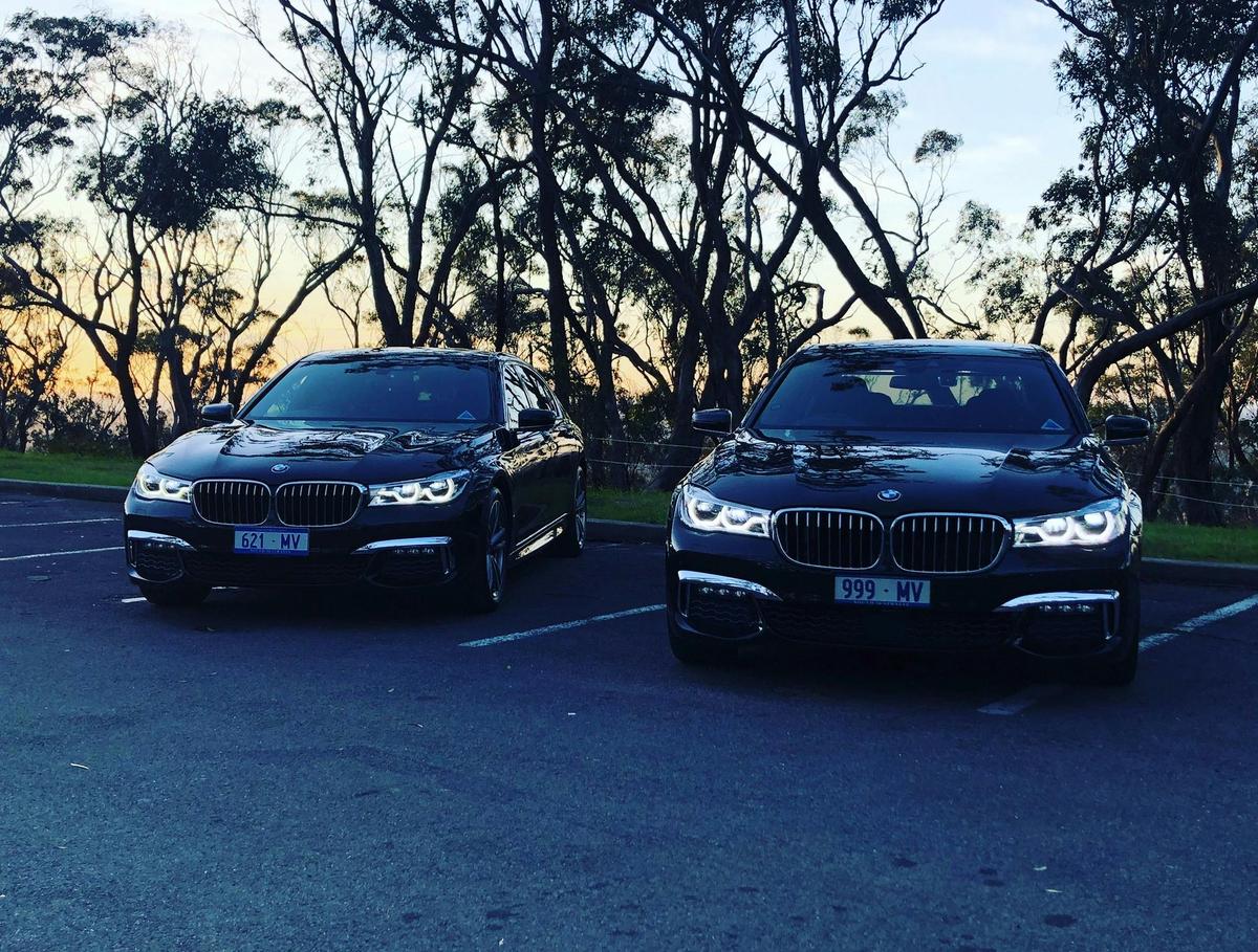 2 of our Black BMW 7 series