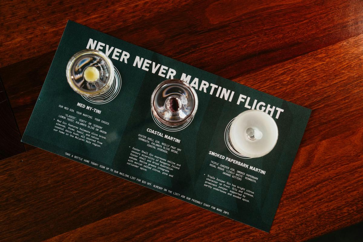 Cocktail Tasting Flights