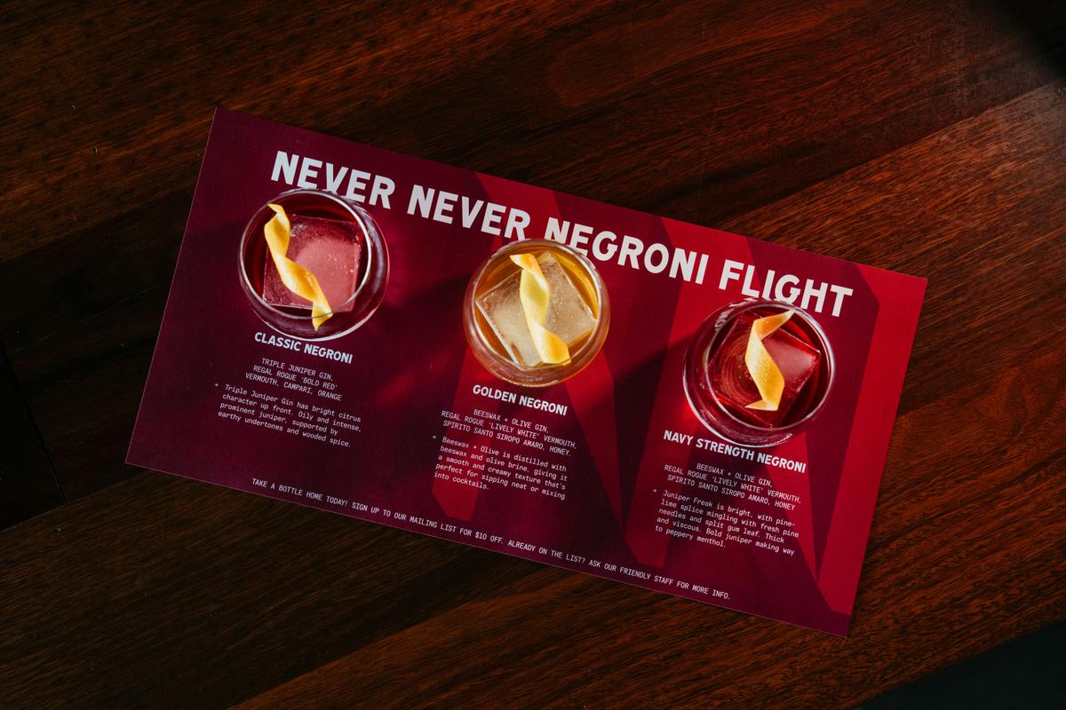 Cocktail Tasting Flights
