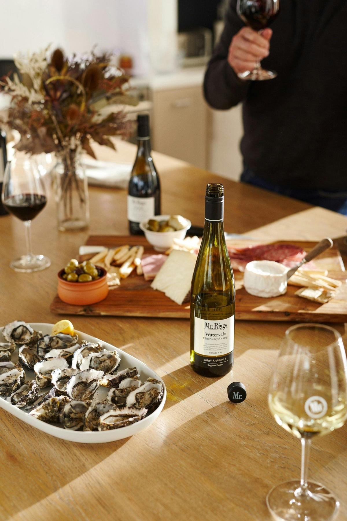 Mr. Riggs Watervale Riesling and Food