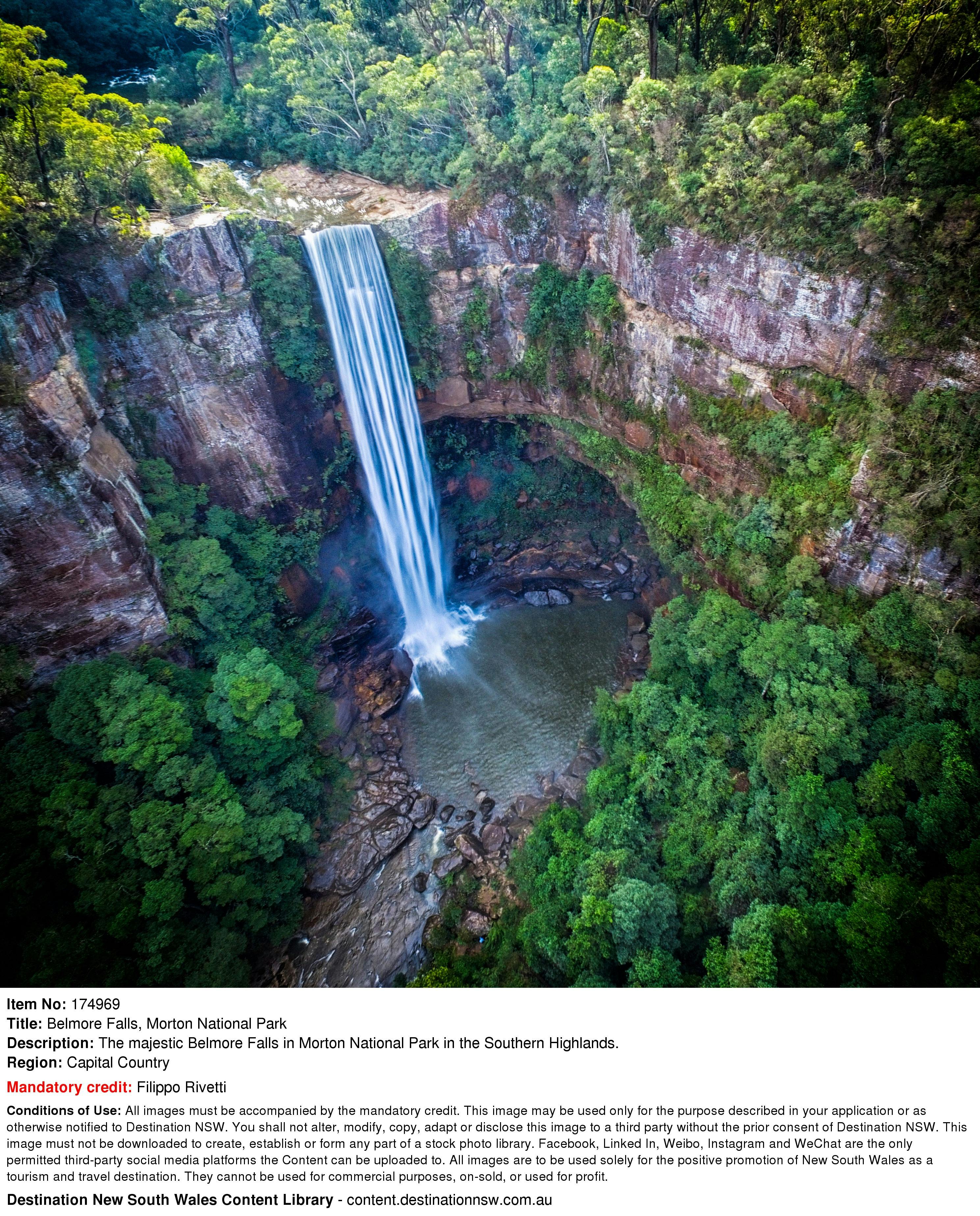 Belmore Falls, Morton National Park