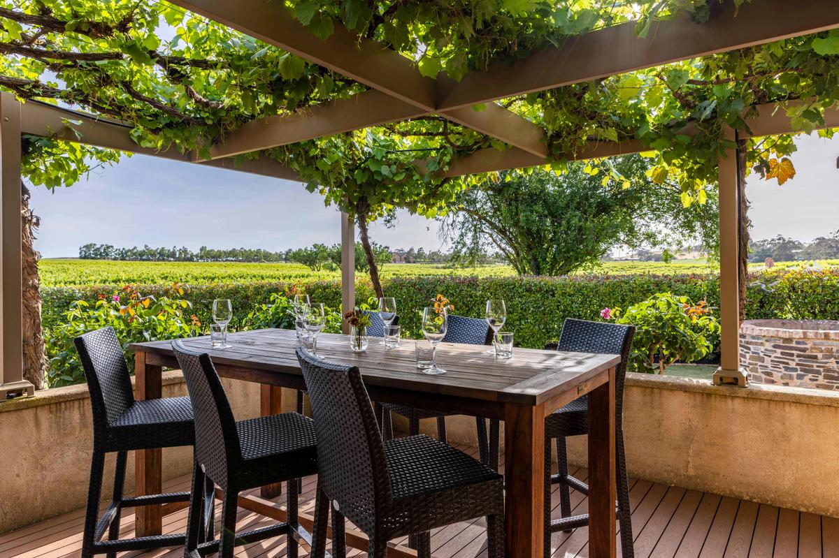 MSV Tasting Room Deck and View