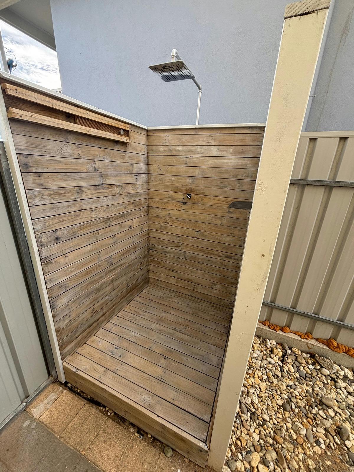 Outdoor shower