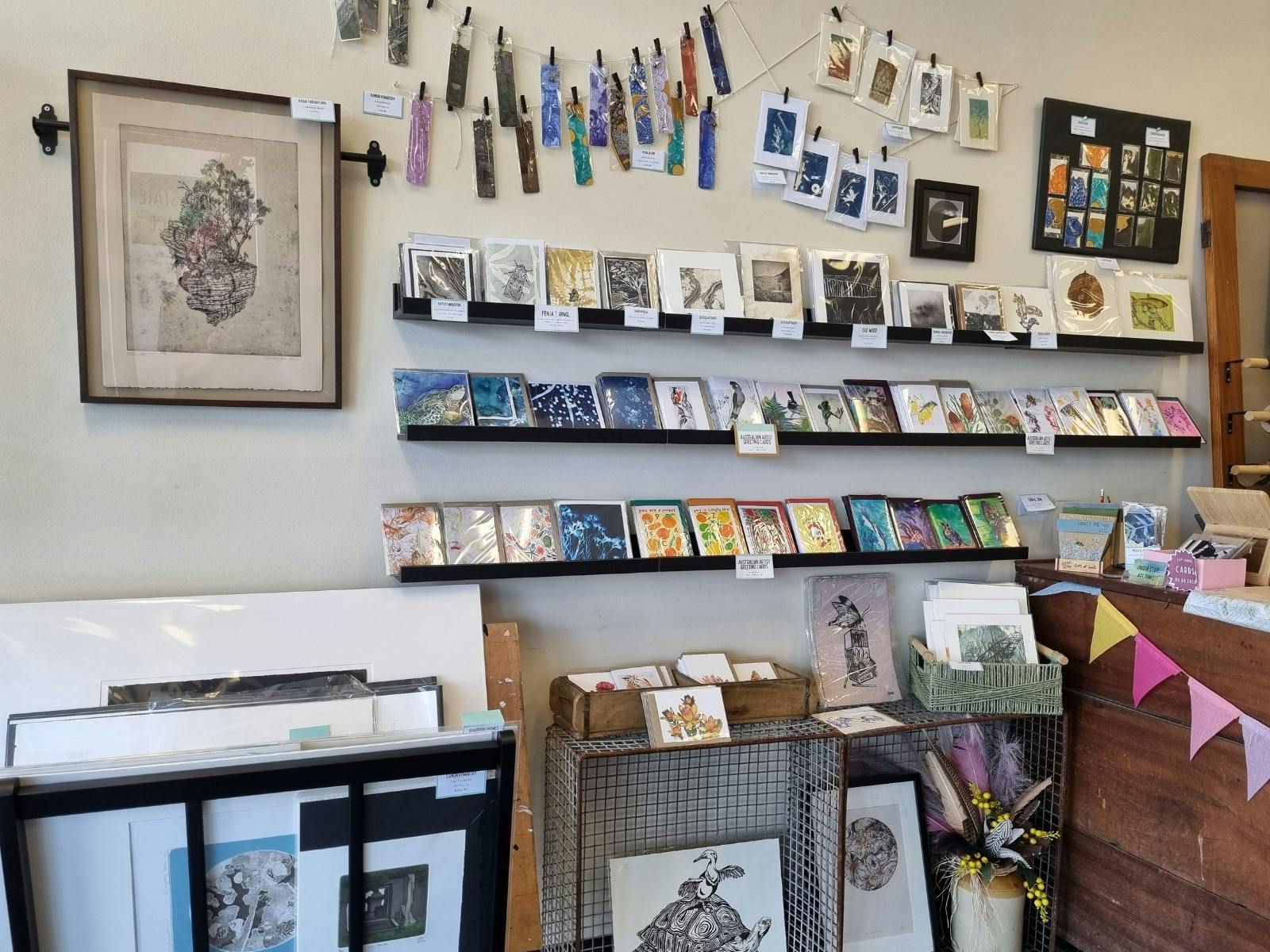 Unique State Art Space Cards and Small Prints