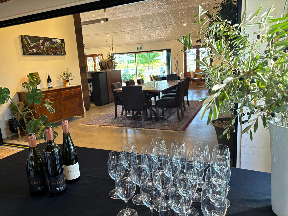 Pirathon Cellar Door wine tasting