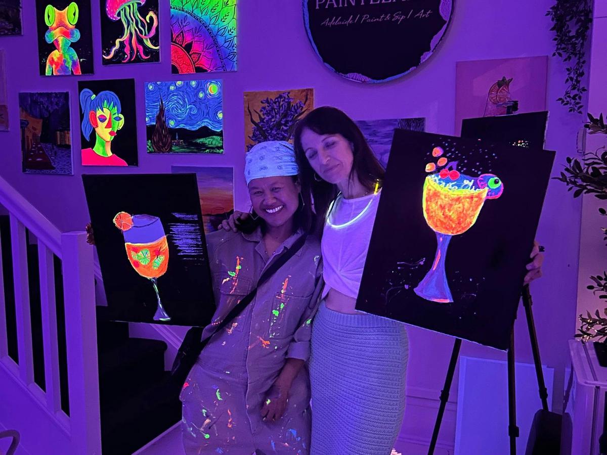 Neon Paint Party - Glows under UV Light