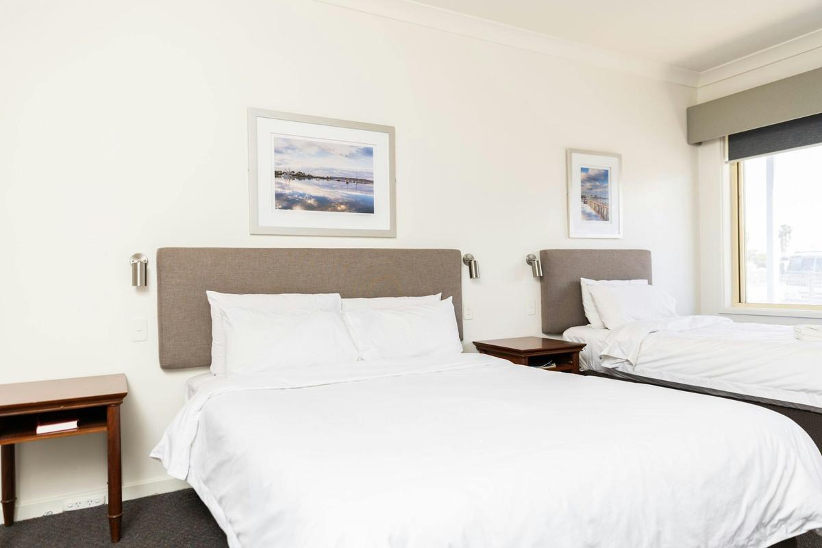 One of our comfortable family rooms at the Pastoral Hotel Motel