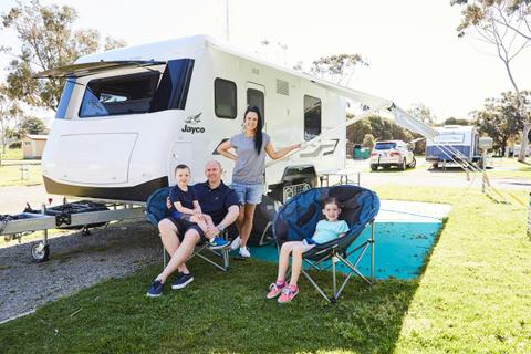 Powered Caravan Site