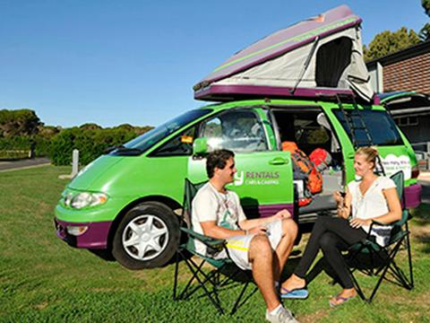 Powered Tent Site
