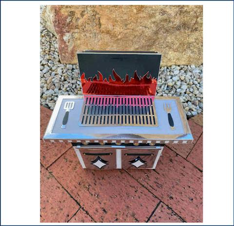 3D Paper Sculpture - BBQ Gift Box