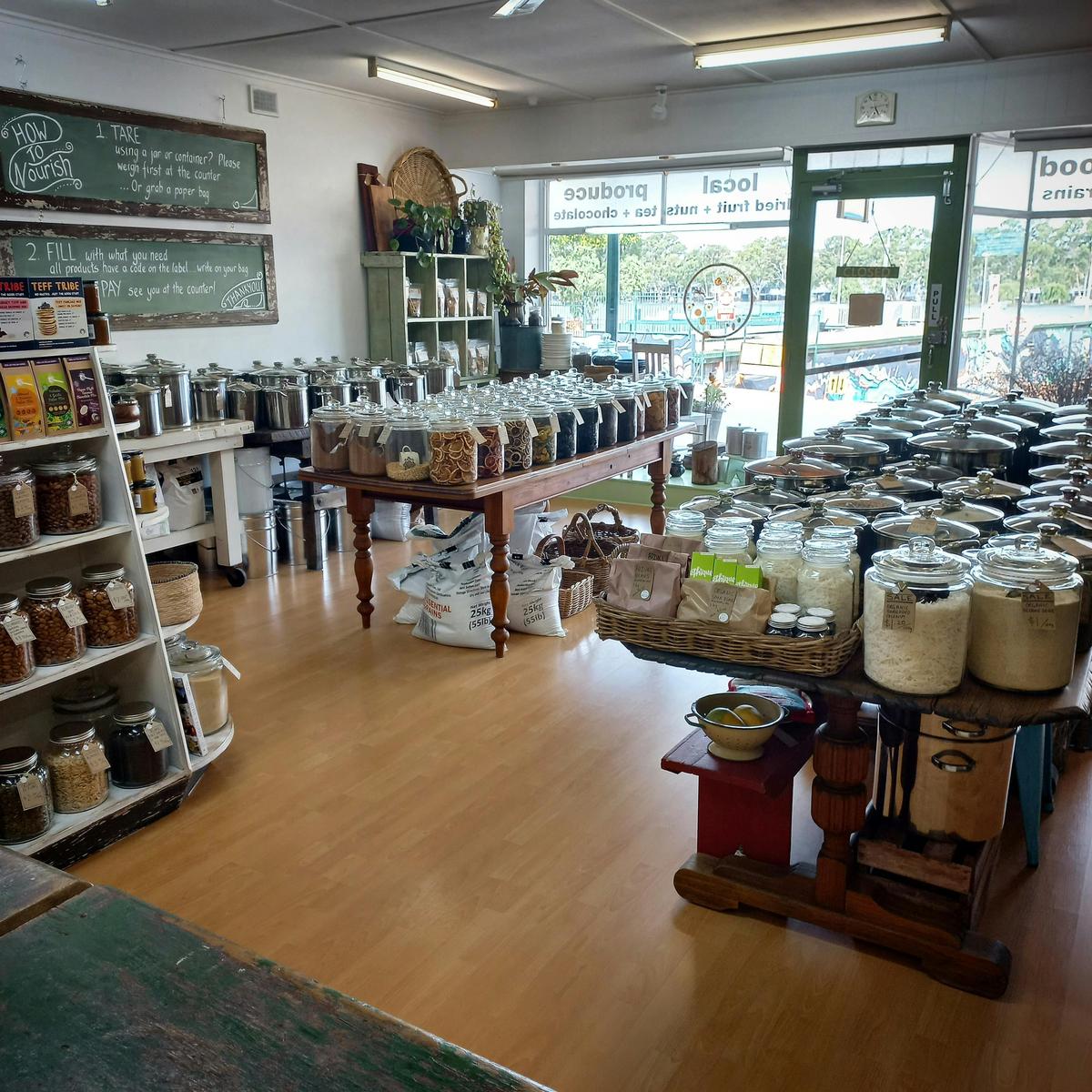 Interior of Nourish Home & Pantry