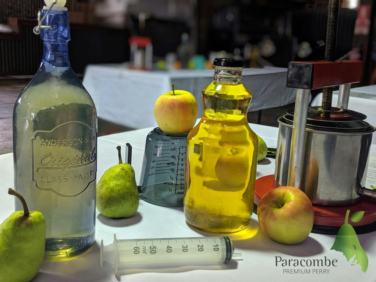 Paracombe Premium Perry blending experience