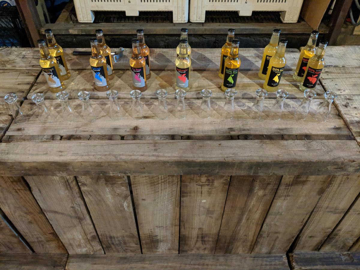 Tour and tasting at the family orchard and Shed Door