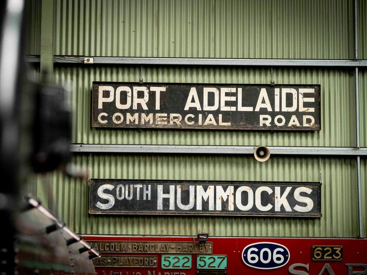 Port Adelaide Railway signs