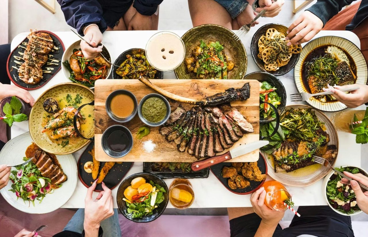 Delicious menu