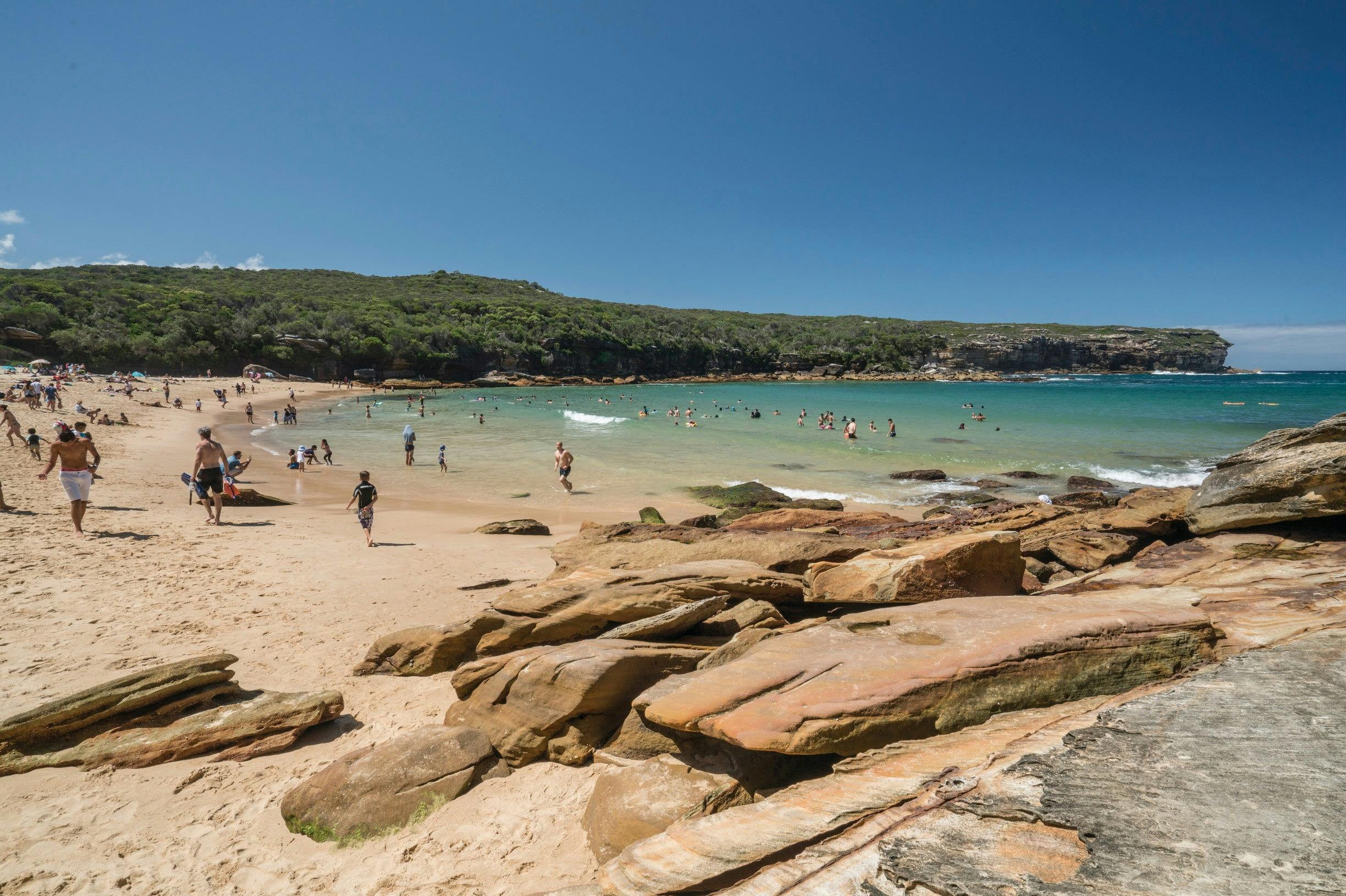 Wattamolla Beach in the Royal National Park