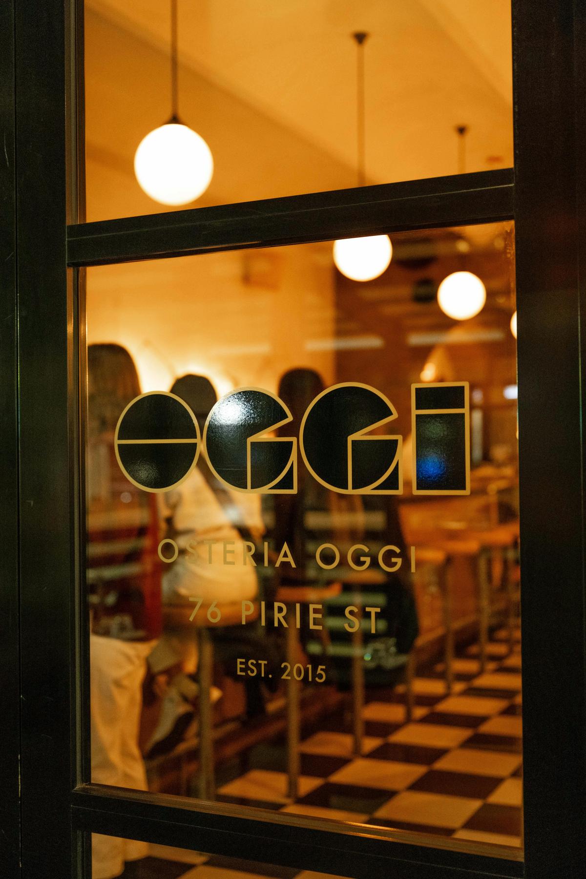 Oggi Exterior at Night