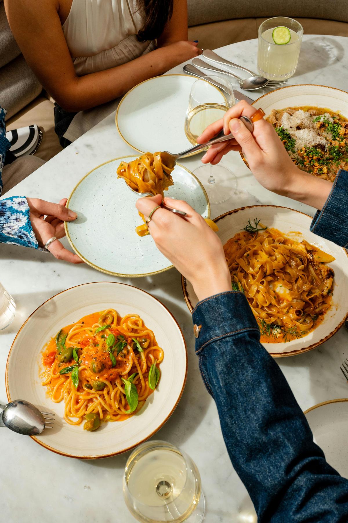 Dining at Oggi