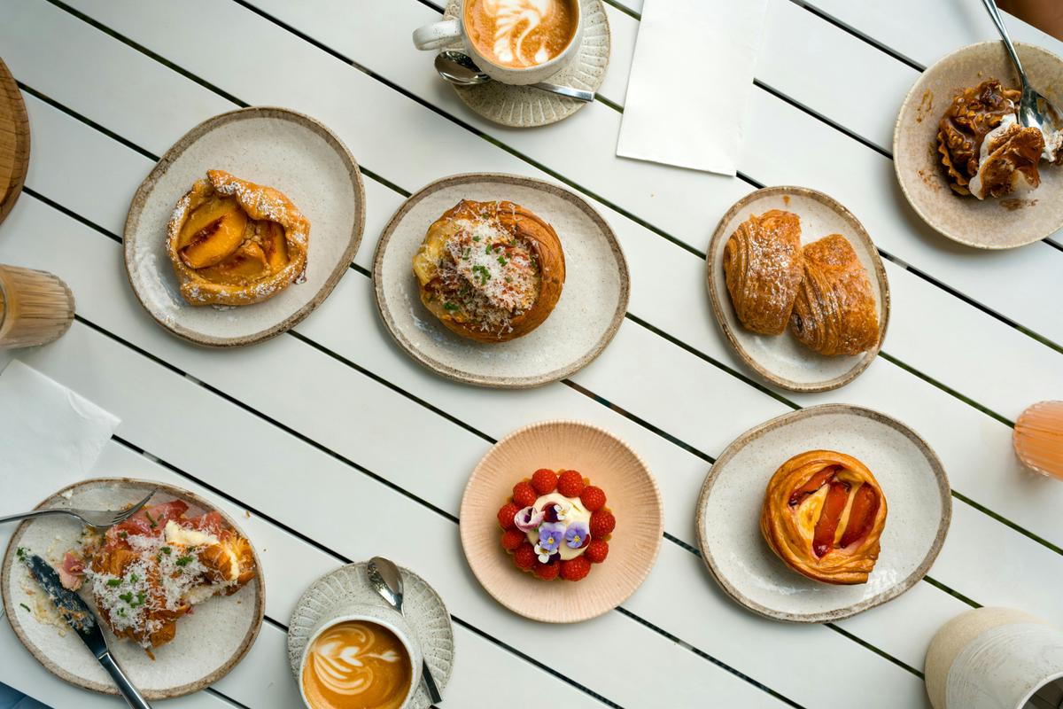 Selection of pastries
