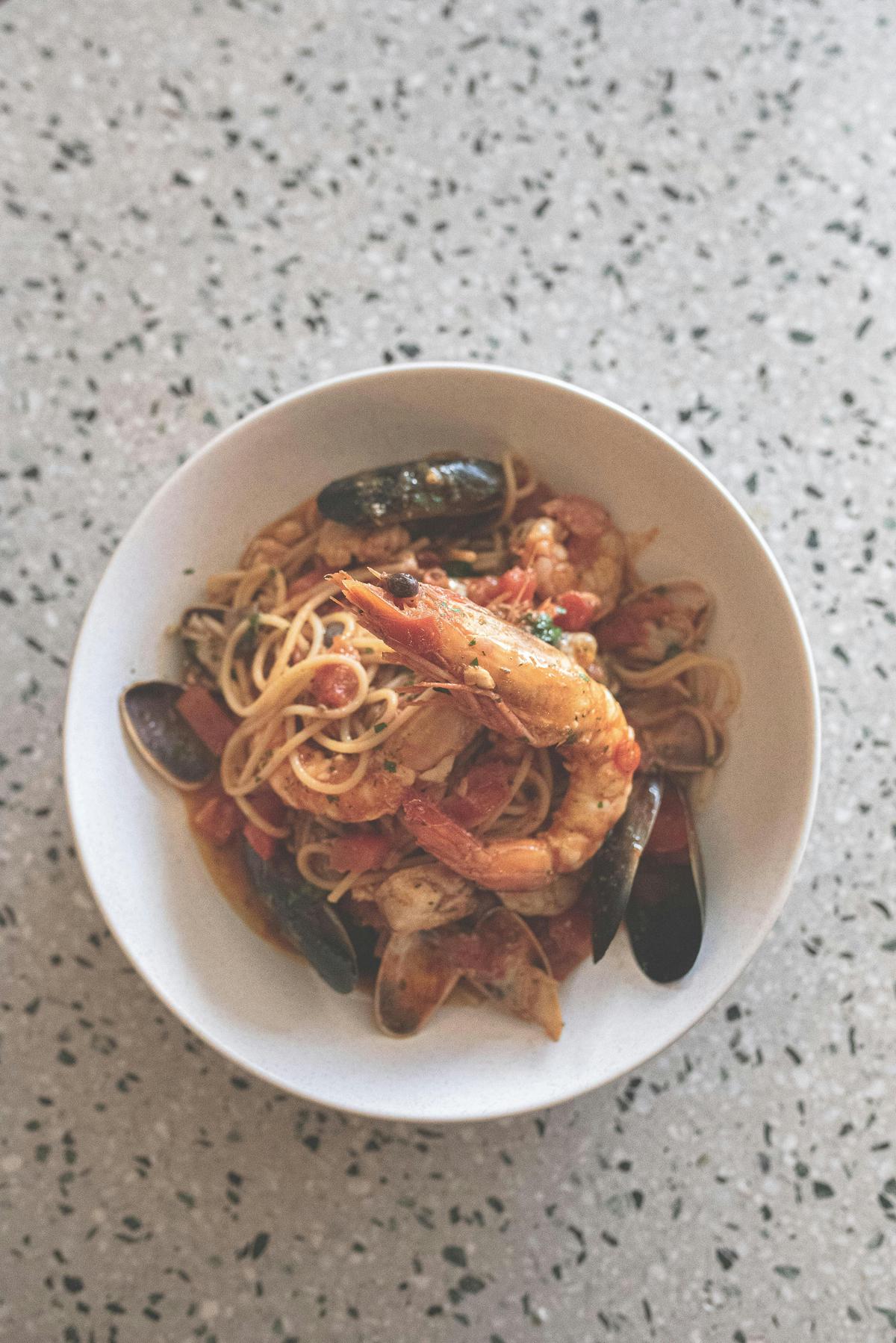 Spaghetti Seafood