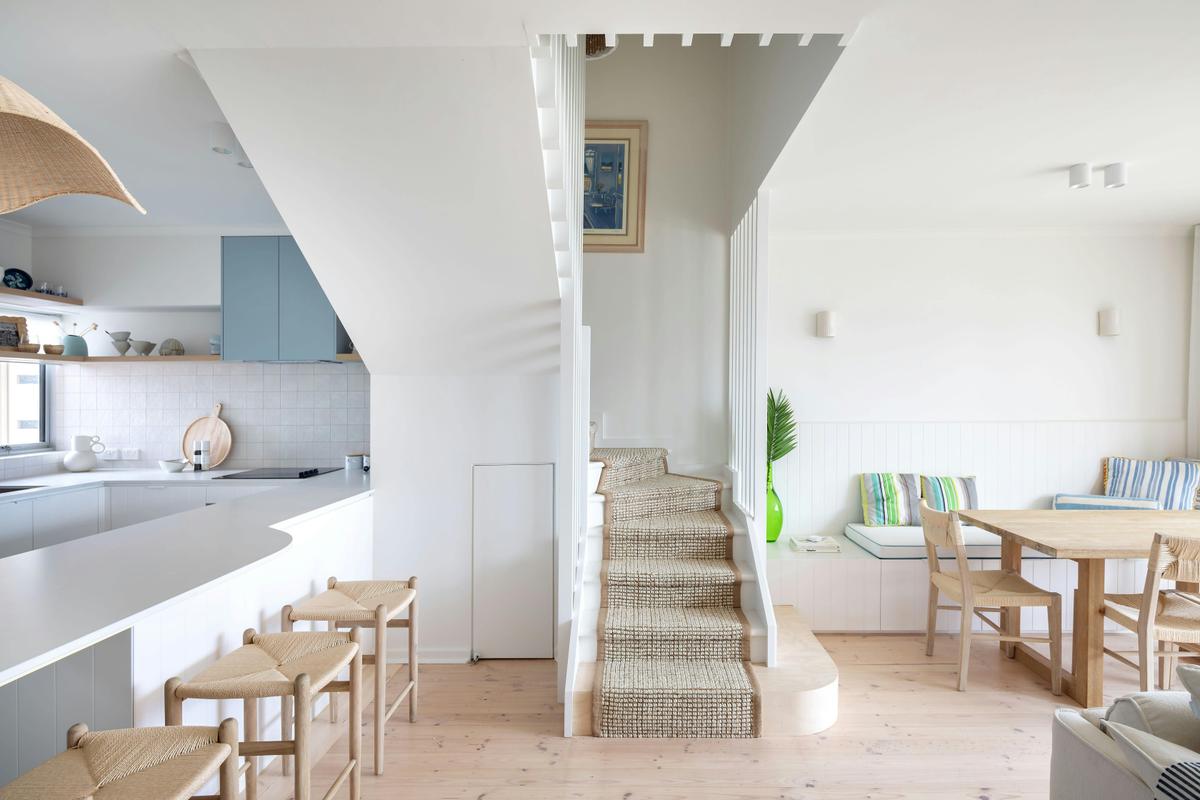 Open plan living with a stunning seaview