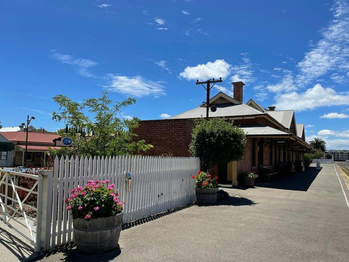 A view of our heritage railway station.