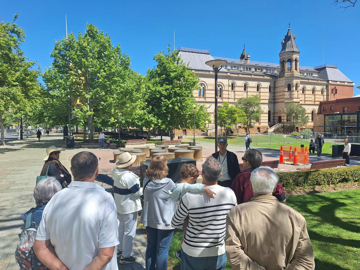 Tour Group with Guide