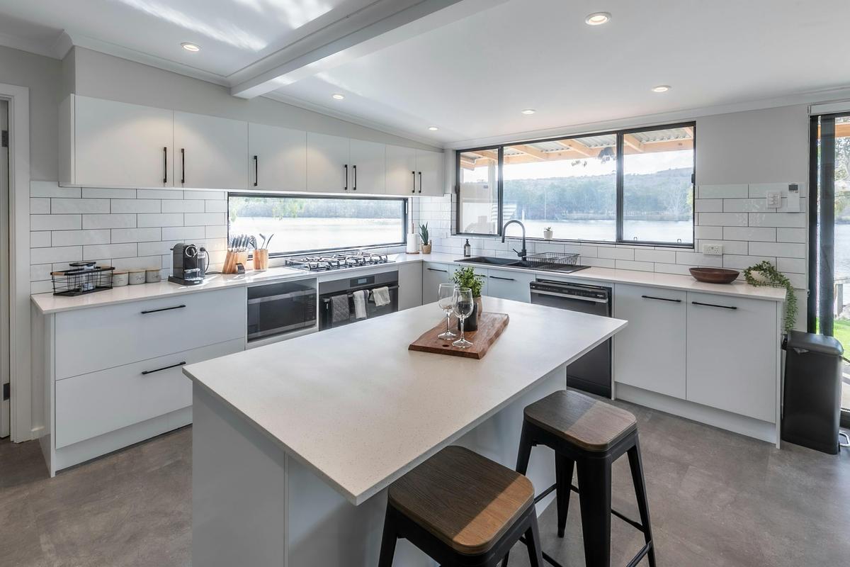 inviting well appointed kitchen