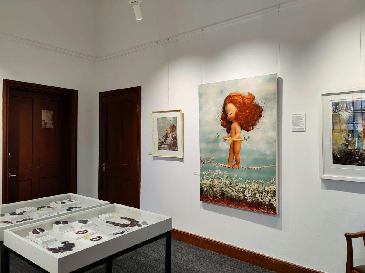 Local artist exhibition