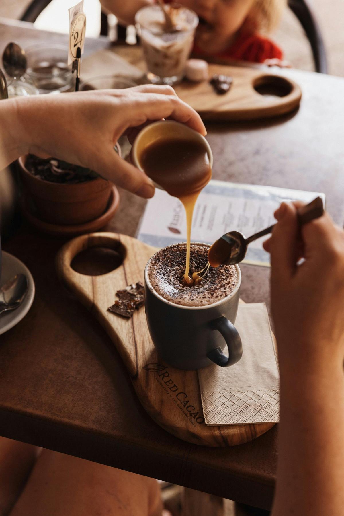 Salted Caramel Hot Chocolate