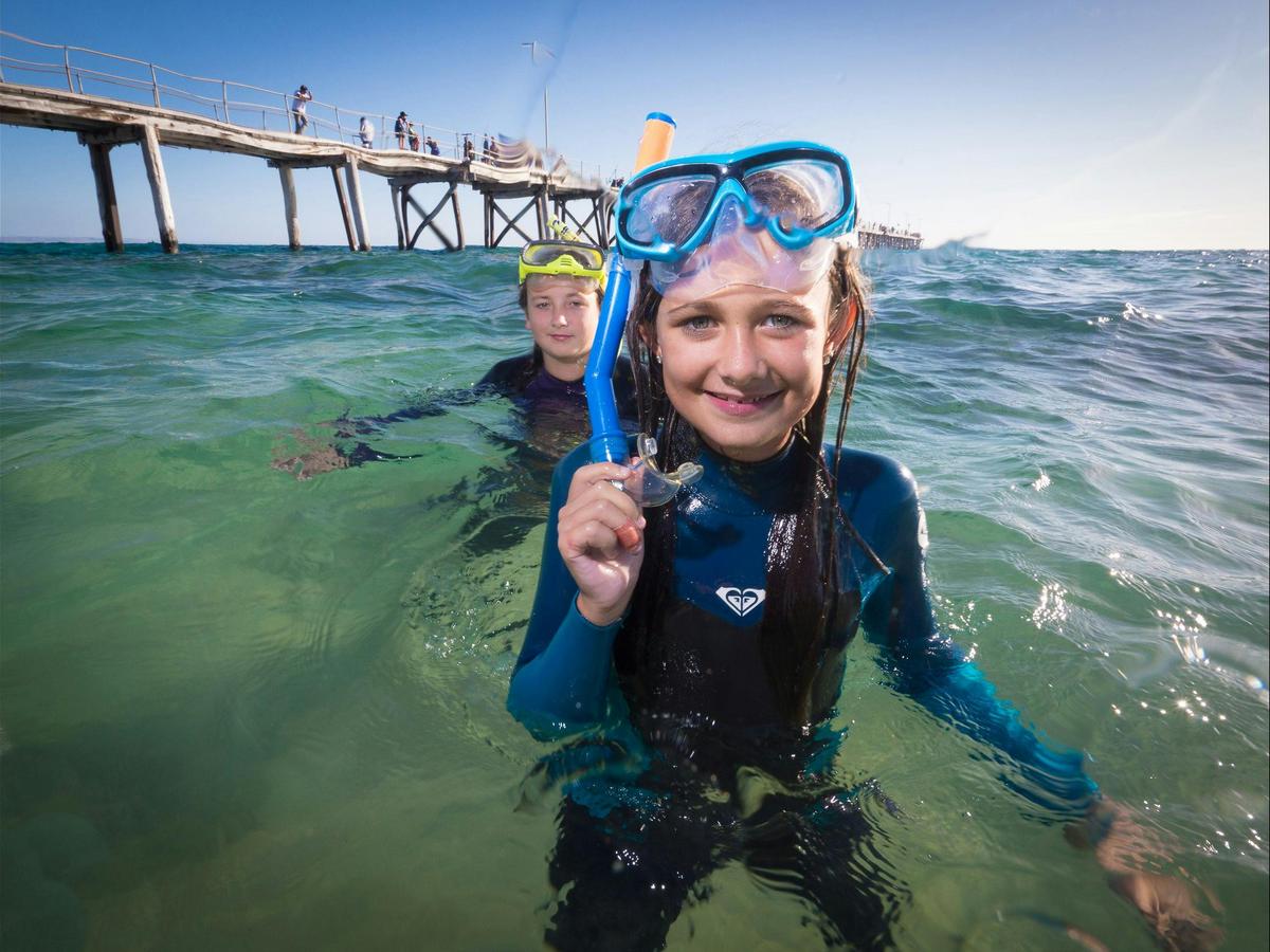Snorkelling Port Noarlunga