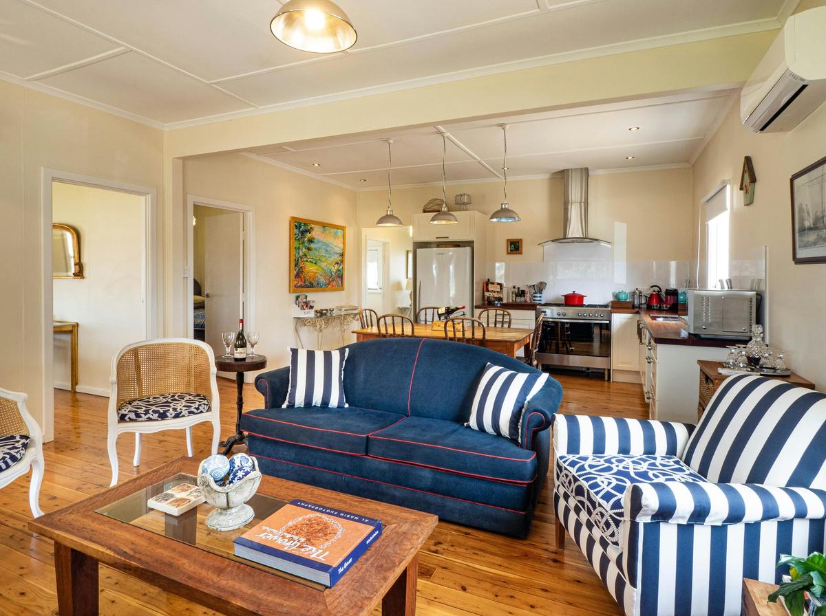 living kitchen area