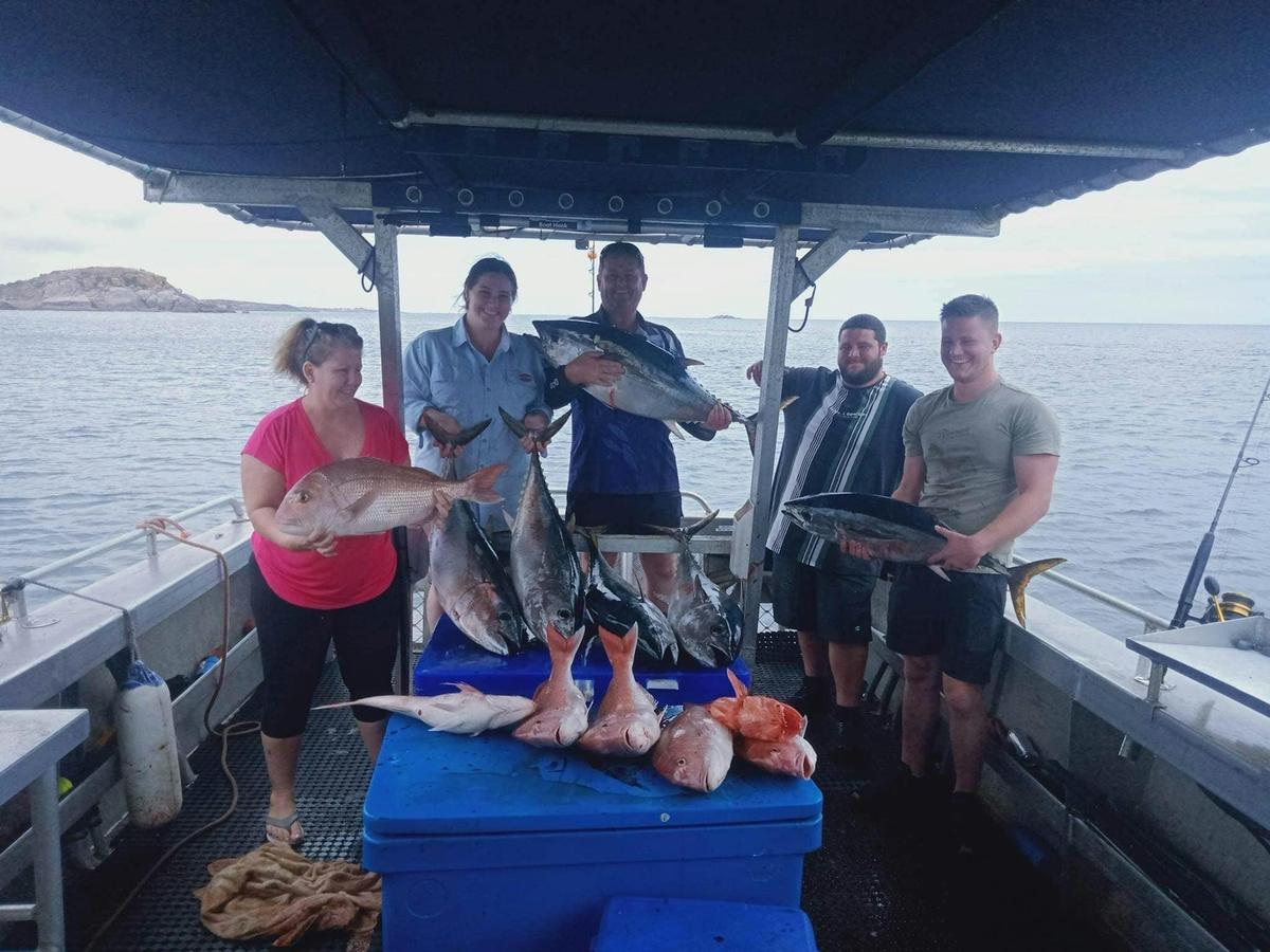 Tuna and snapper
