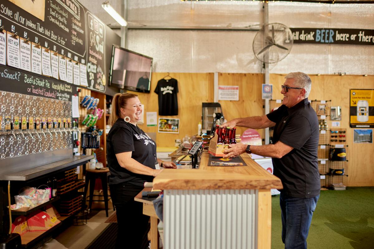 Customer Service is always friendly at Rehn Bier