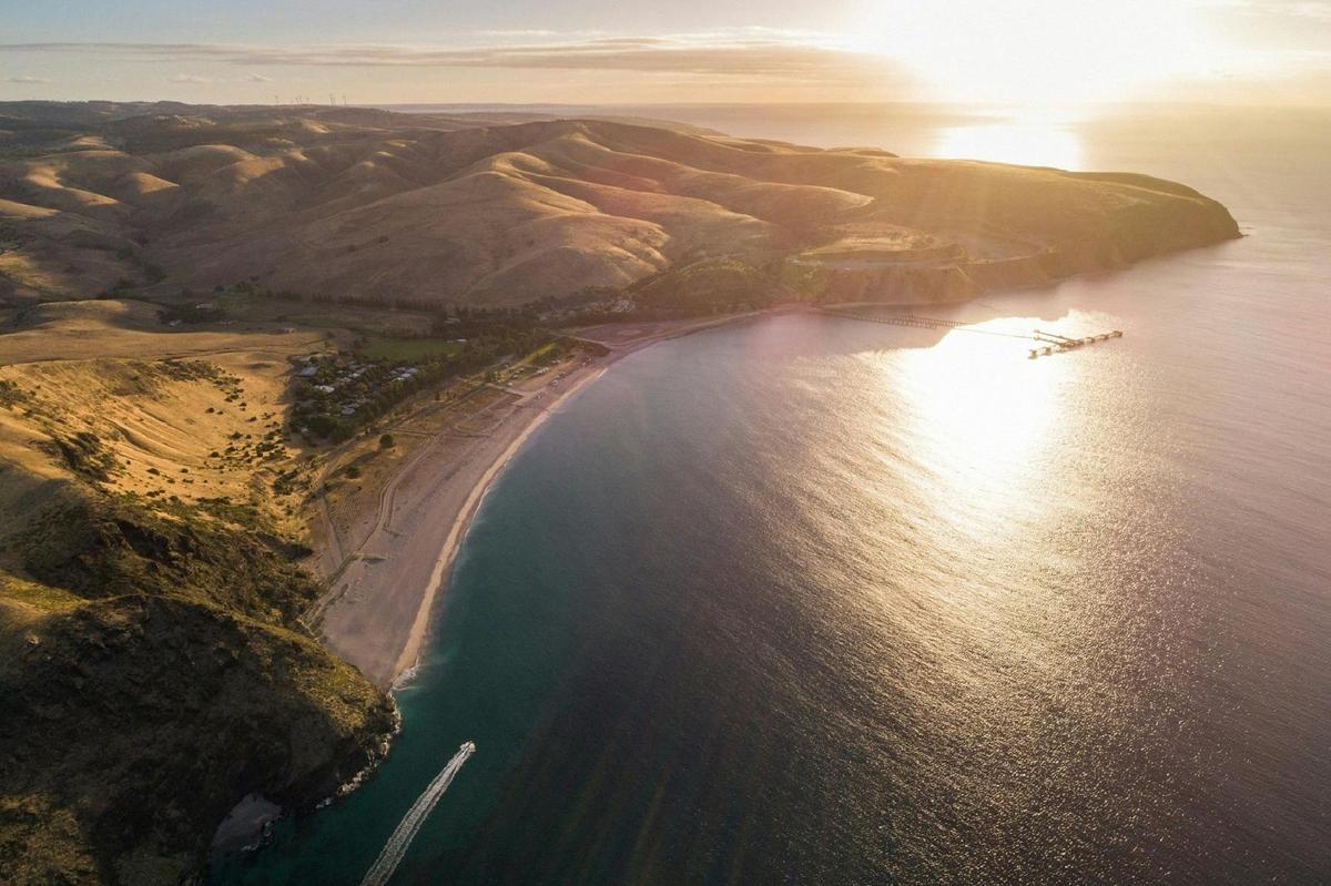 Rapid Bay Camping Ground. and Beach Front