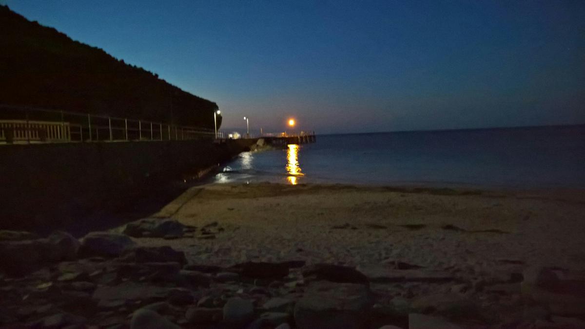 Second Valley Beach at Night