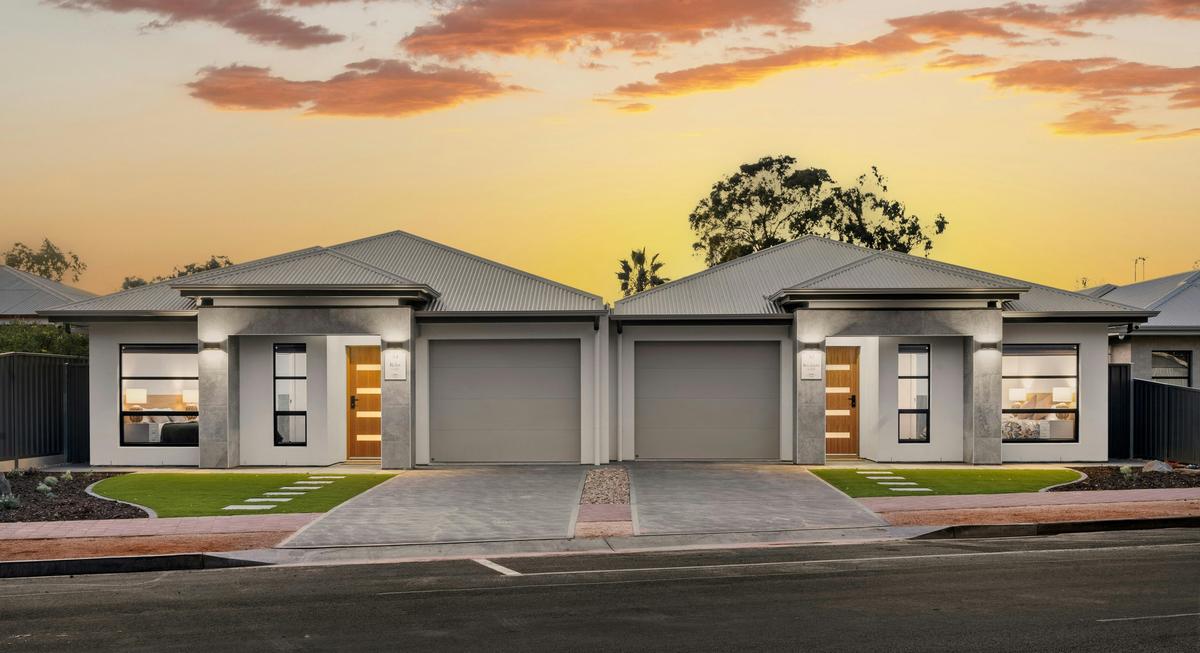 Frontage of "The Rosa Villa" and "The Bellagrove Villa"