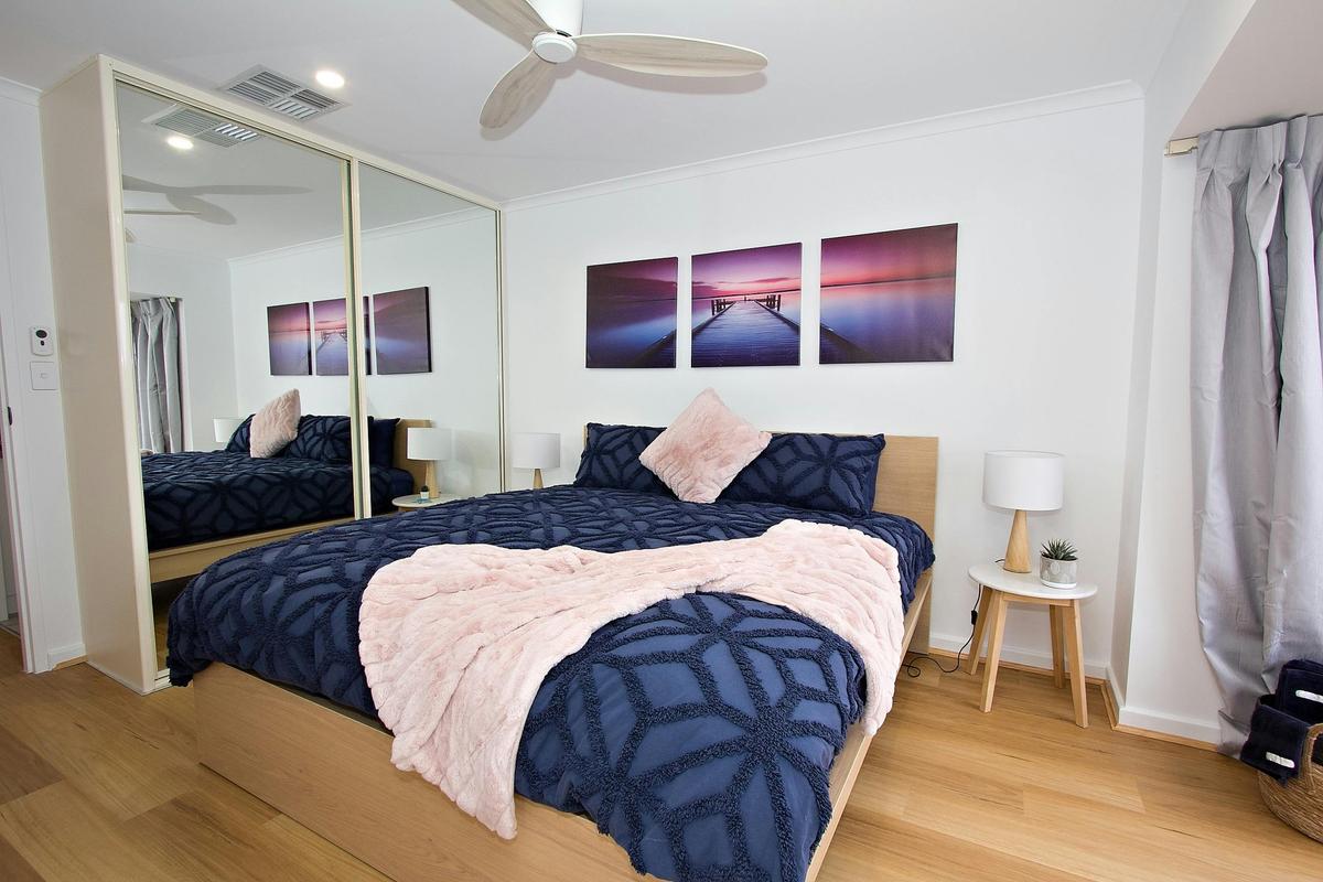 Main bedroom king bed with full ocean views,