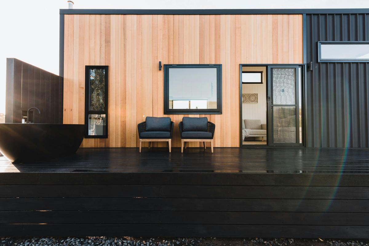 Front of Tiny Home